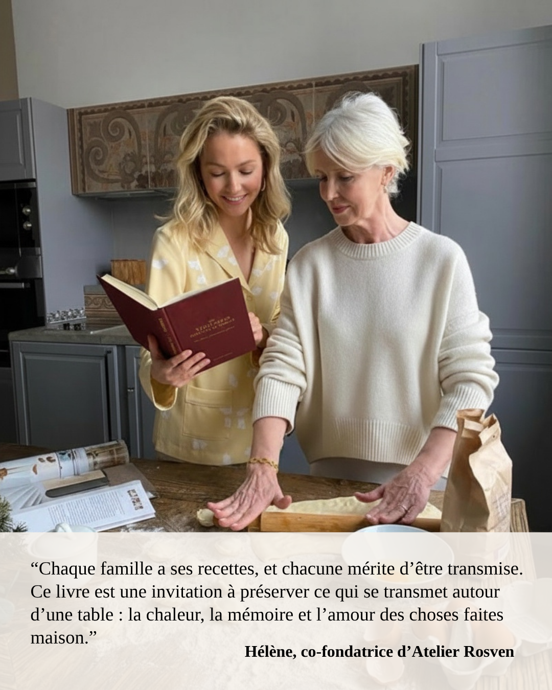 Livre à remplir : Nos véritables recettes de famille